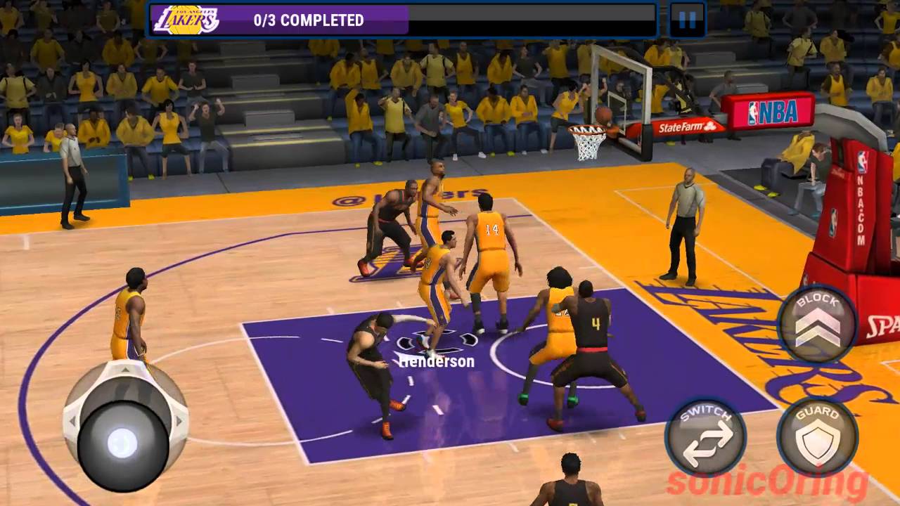 download nba live mobile gameplay
